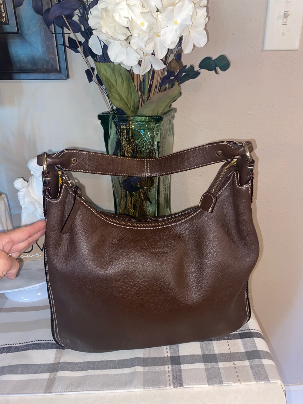 Kate Spade New York Vintage, Collectors, Y2K , Leather Tote Bag – Rare Find - Picture 2 of 16